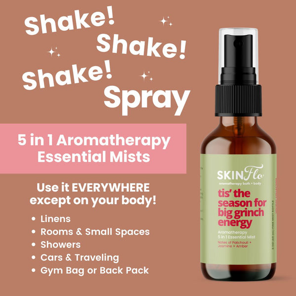 Tis' The Season...Aromatherapy 5 In 1 Essential Mist