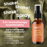 Comfy and Cozy Season Aromatherapy 5 In 1 Essential Mist